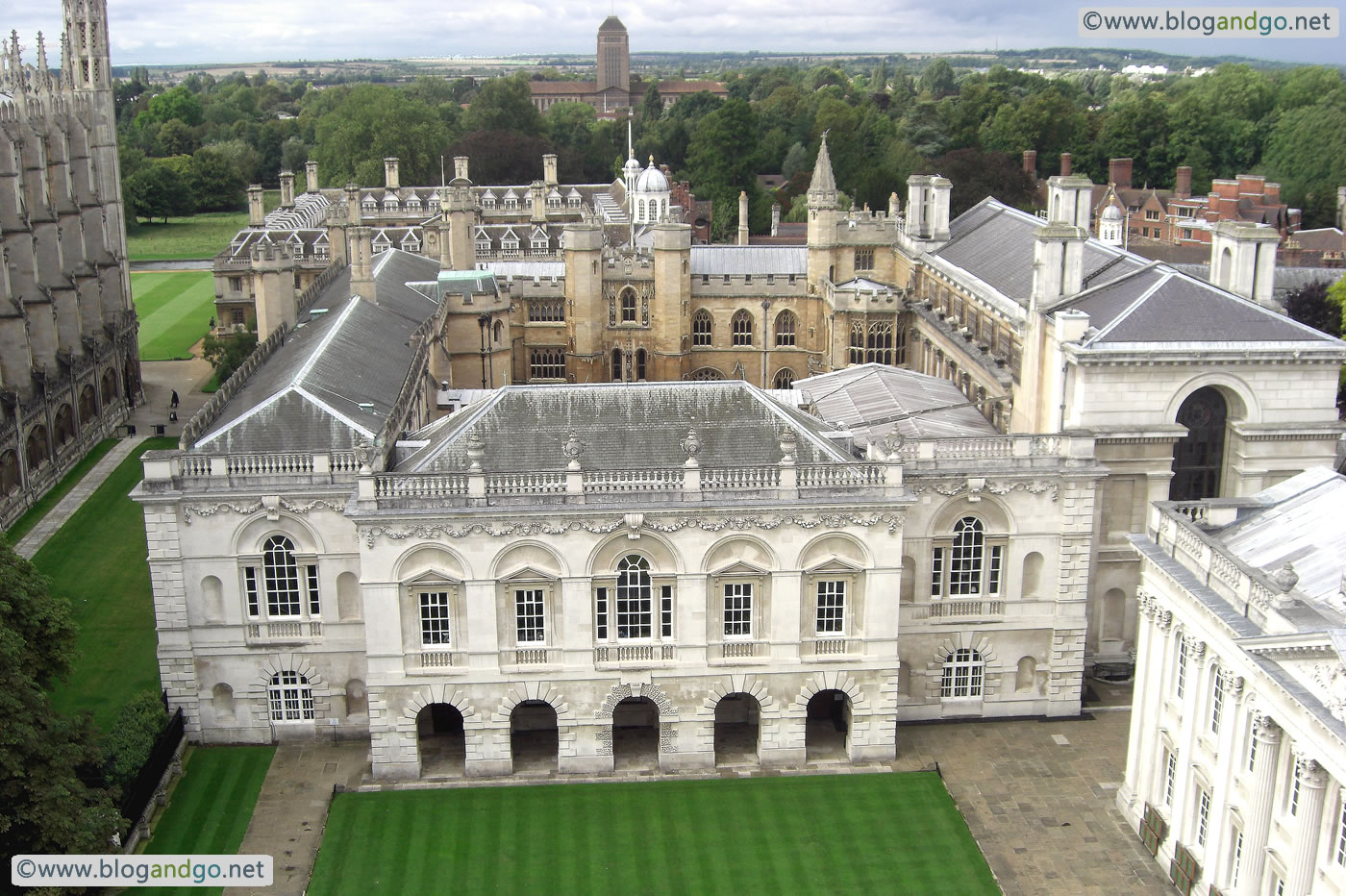 Cambridge - Clare College, Trinity Hall and the Old Schools